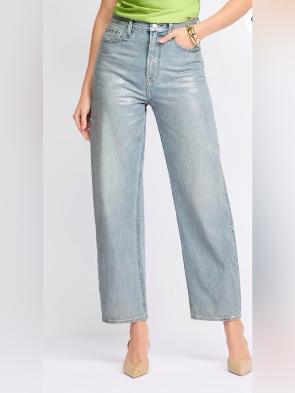 PISTOLA Wes High Rise Barrel-Leg Jean in Spellbound 29